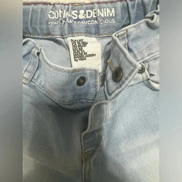 H&M Light Wash Blue Denim Jeans. Conscious&Denim (Size 12-18 Months) - Picture 3 of 5